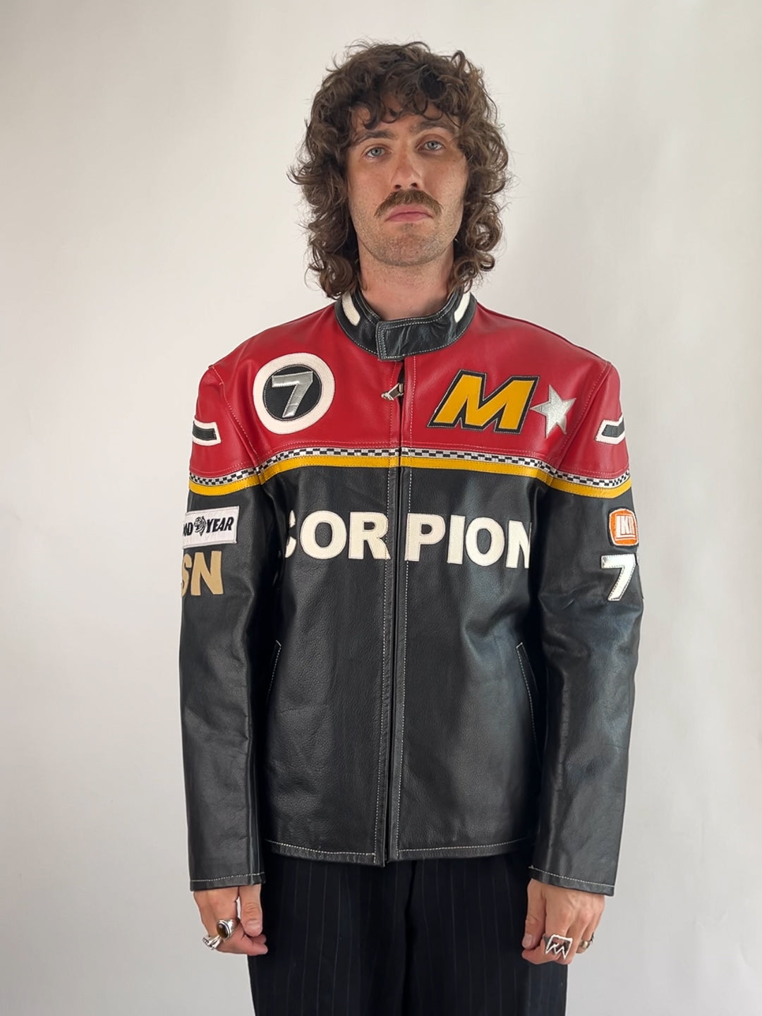 Scorpion 90s Leather Jacket
