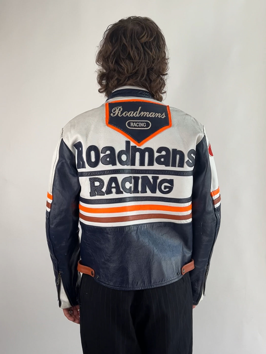 Roadmans 90s Leather Motorbike Jacket