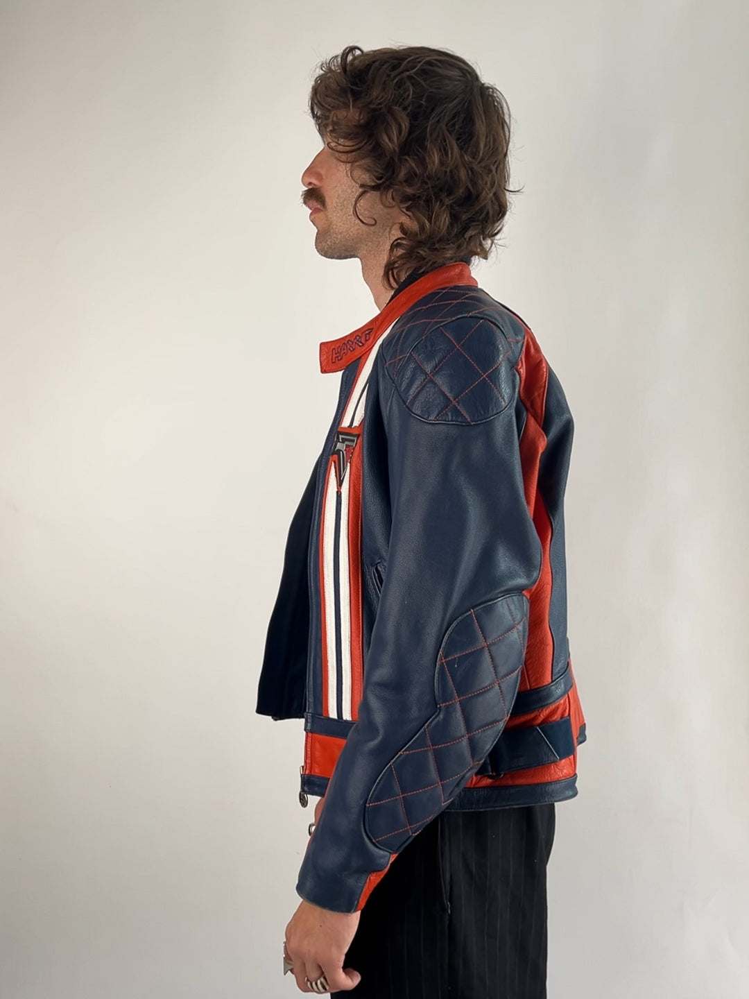 Vintage 90s HARRO Streetwear Motorbike Jacket