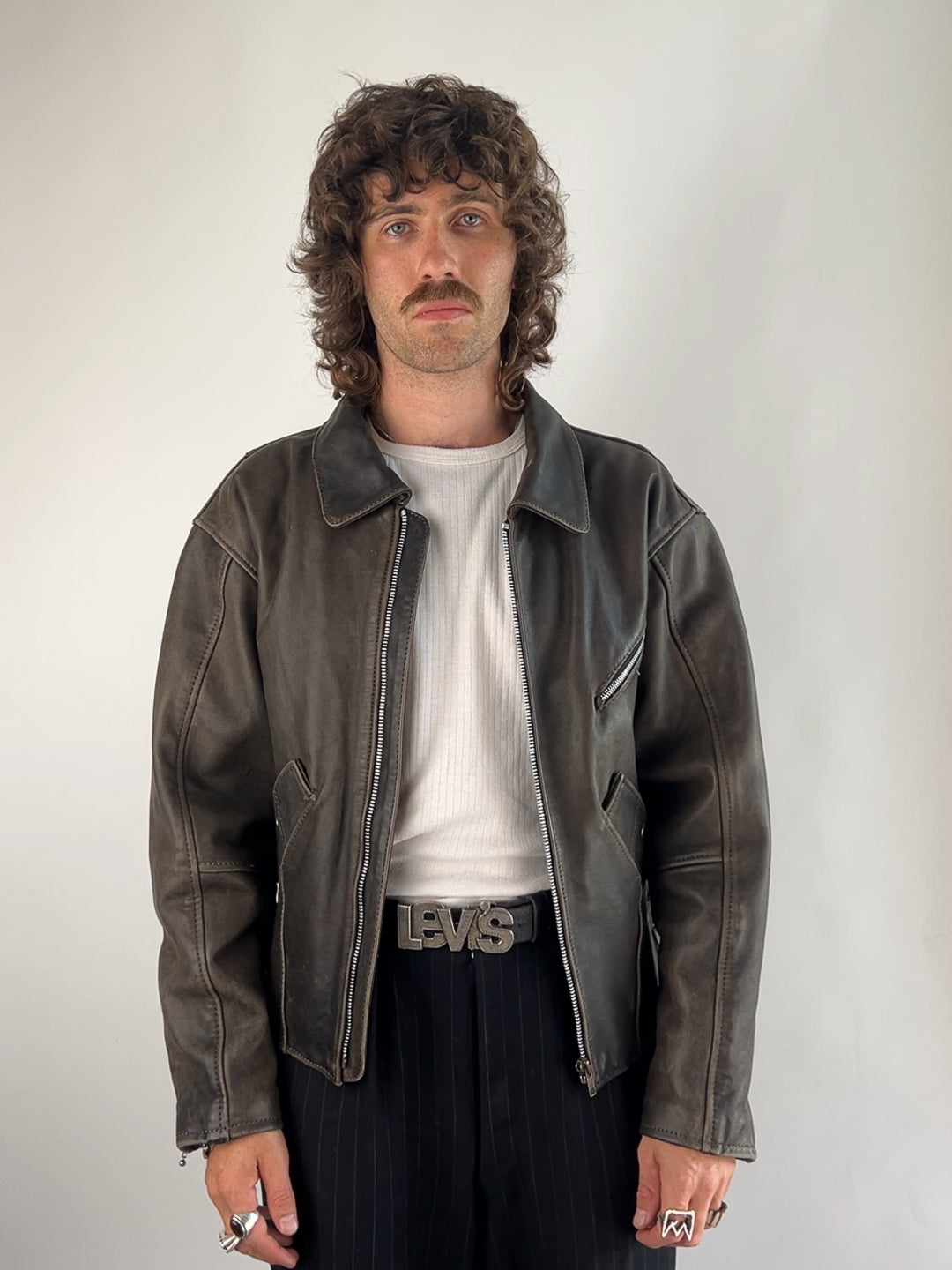Vintage 90s Lewis Leathers Jacket