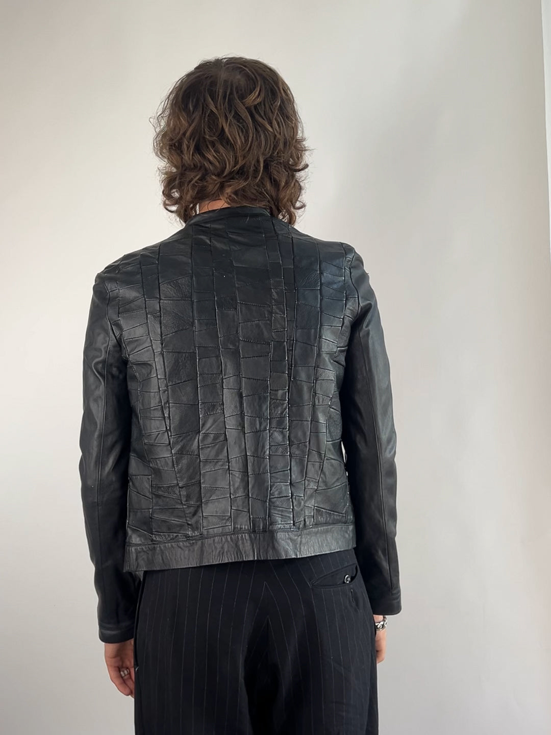 Vintage 90s Farhi Leather Jacket