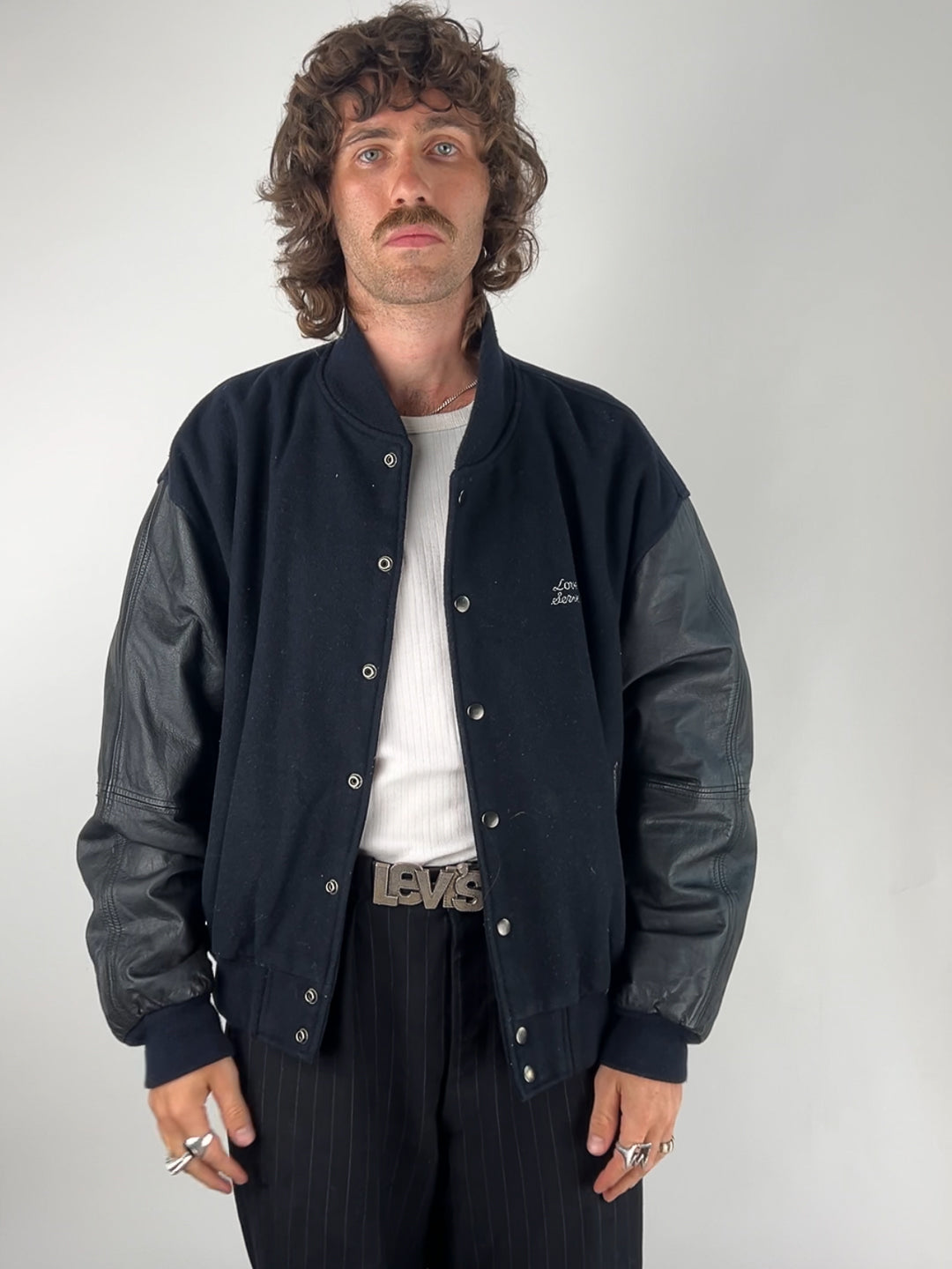 Hard Rock Cafe Orlando 90s Bomber Leather Jacket