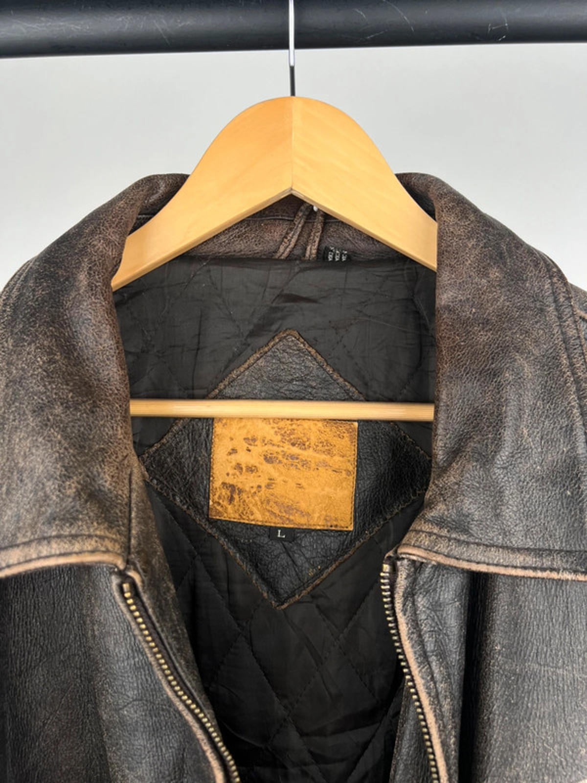 Vintage 90s Planet Hollywood Leather Jacket