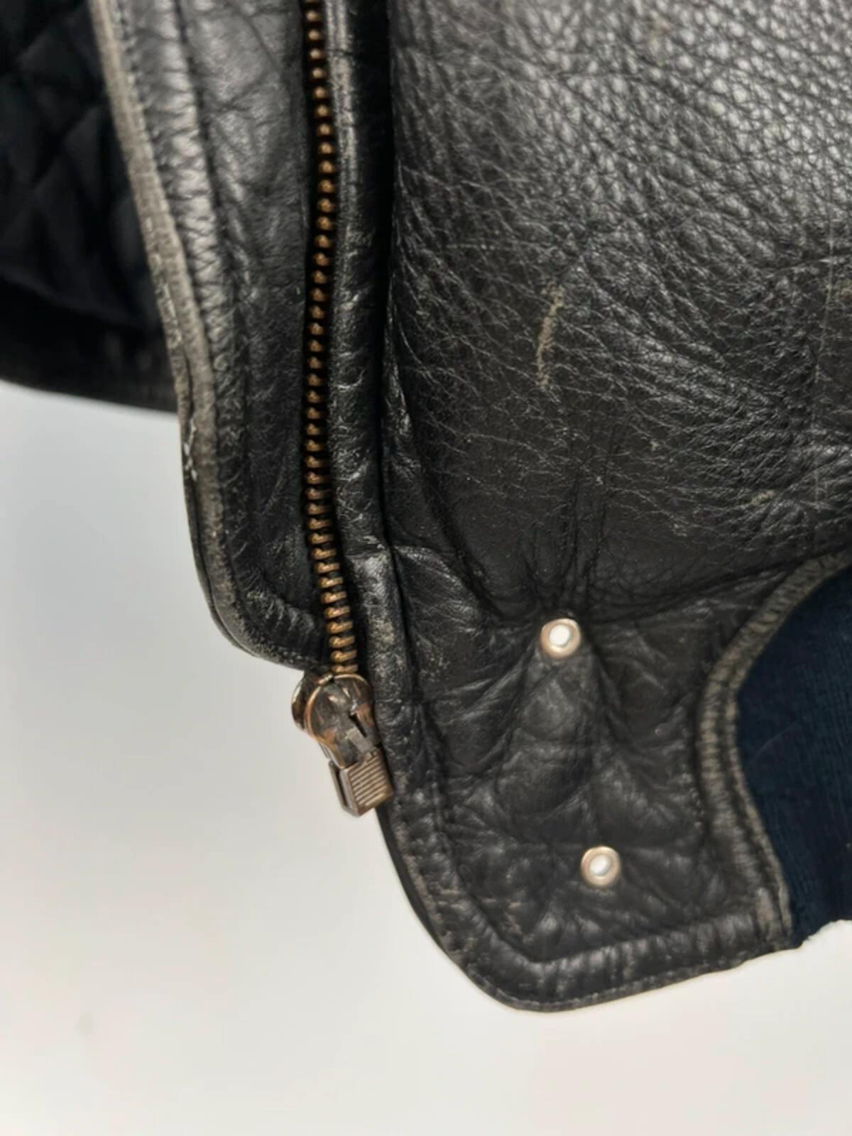 Vintage 90s Diesel Leather Bomber Jacket