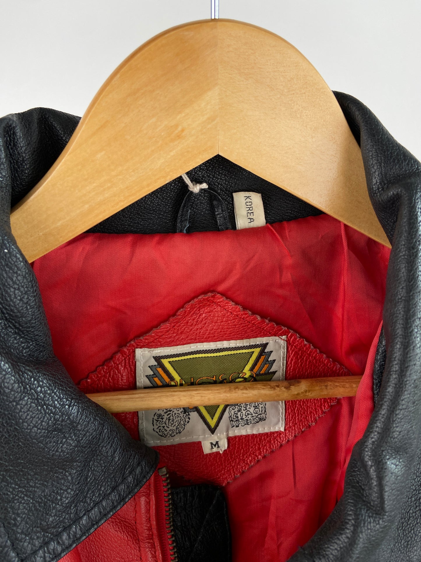 Vintage 8 Ball 90s Leather Jacket