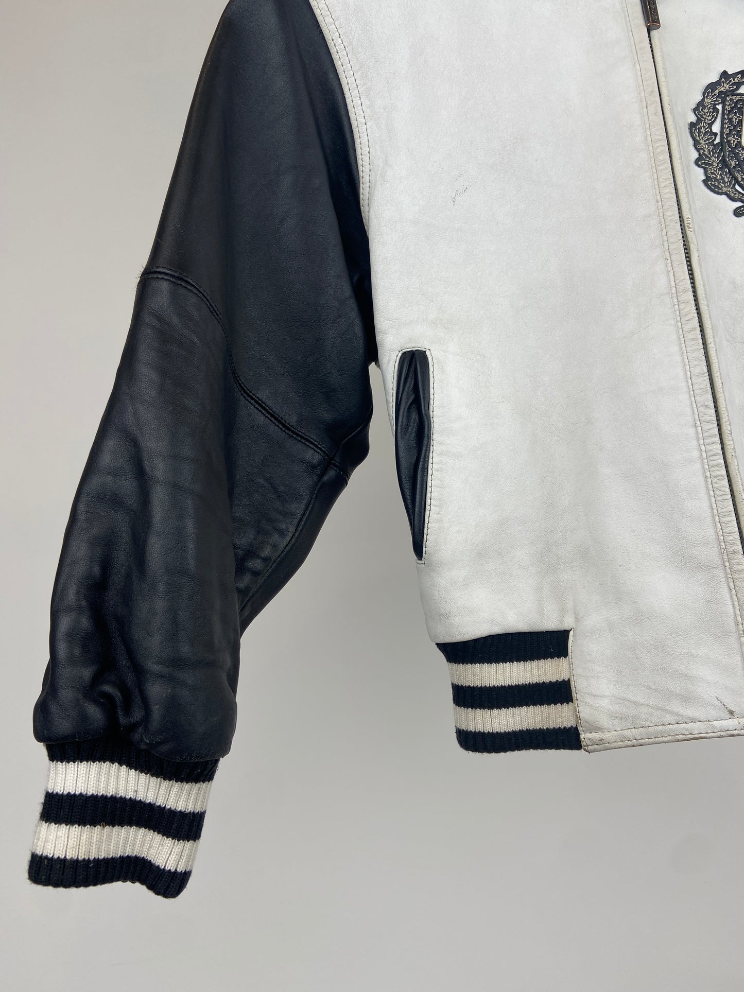 Vintage Pelle Pelle 90s Leather Bomber Jacket