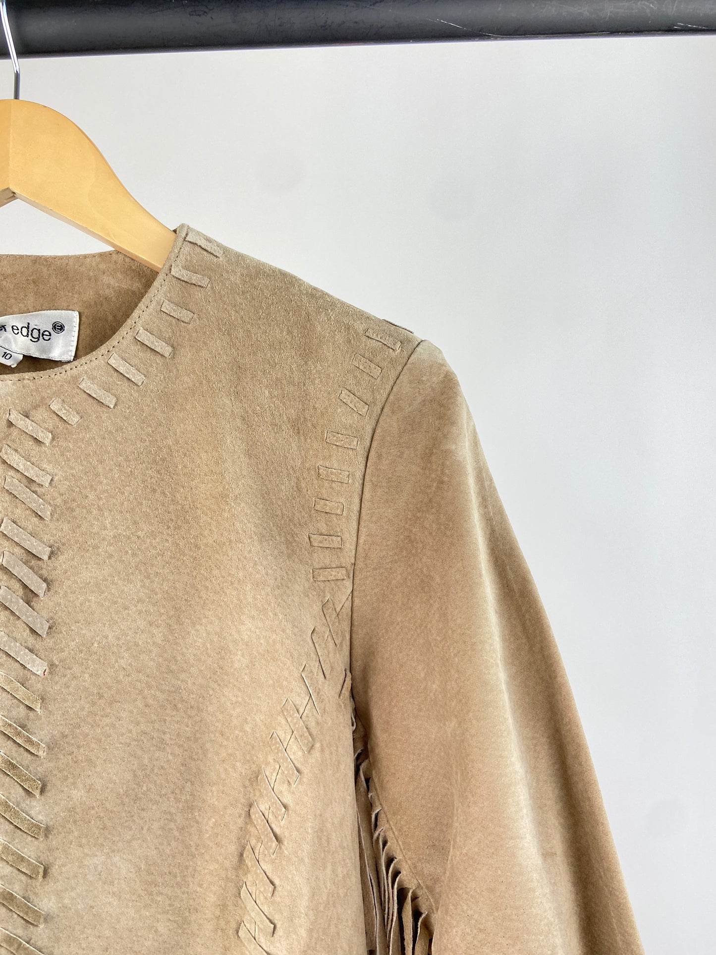 Western 70s Suede Tassel Jacket