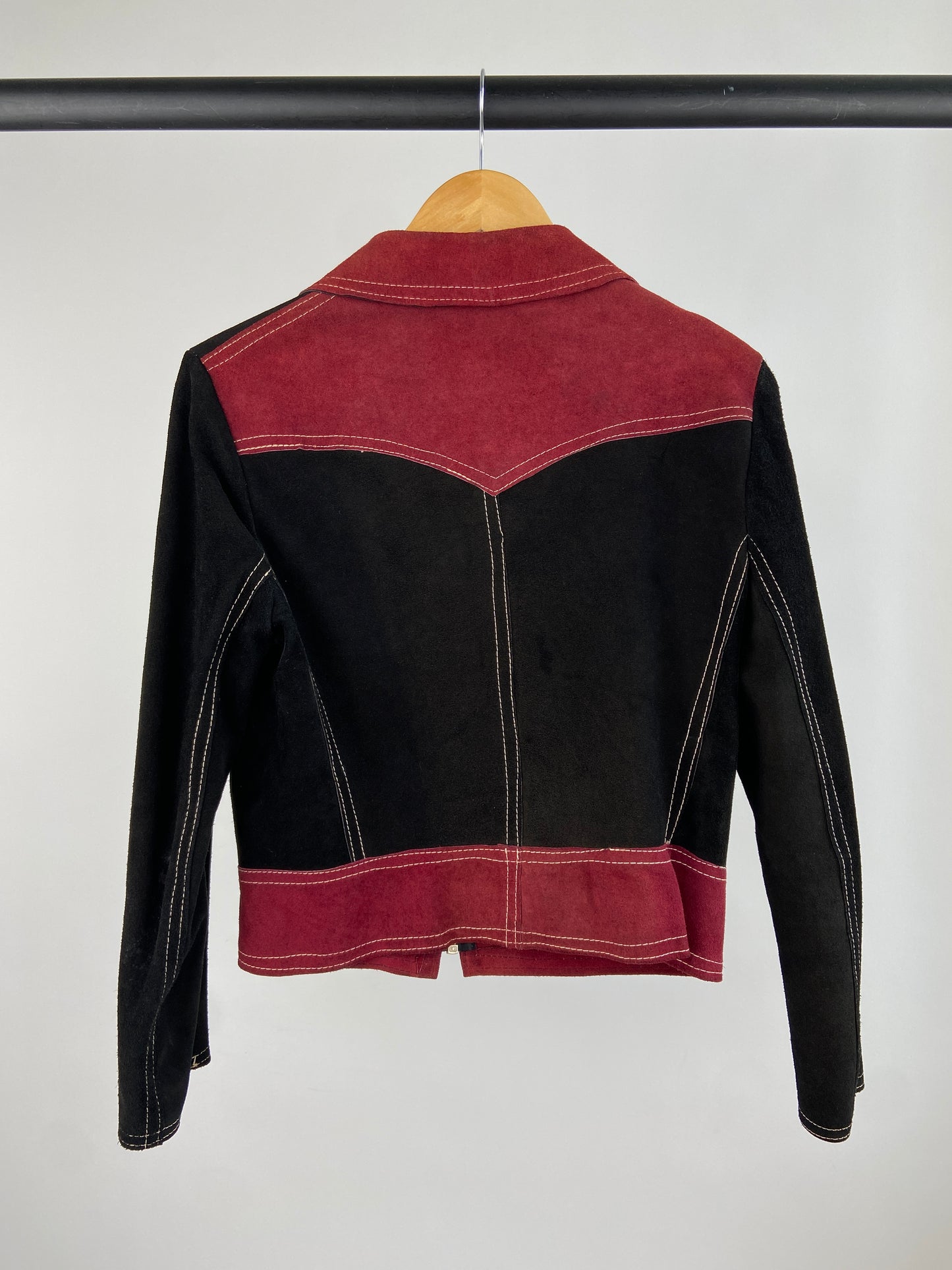 Vintage 70s Suede Contrast Jacket