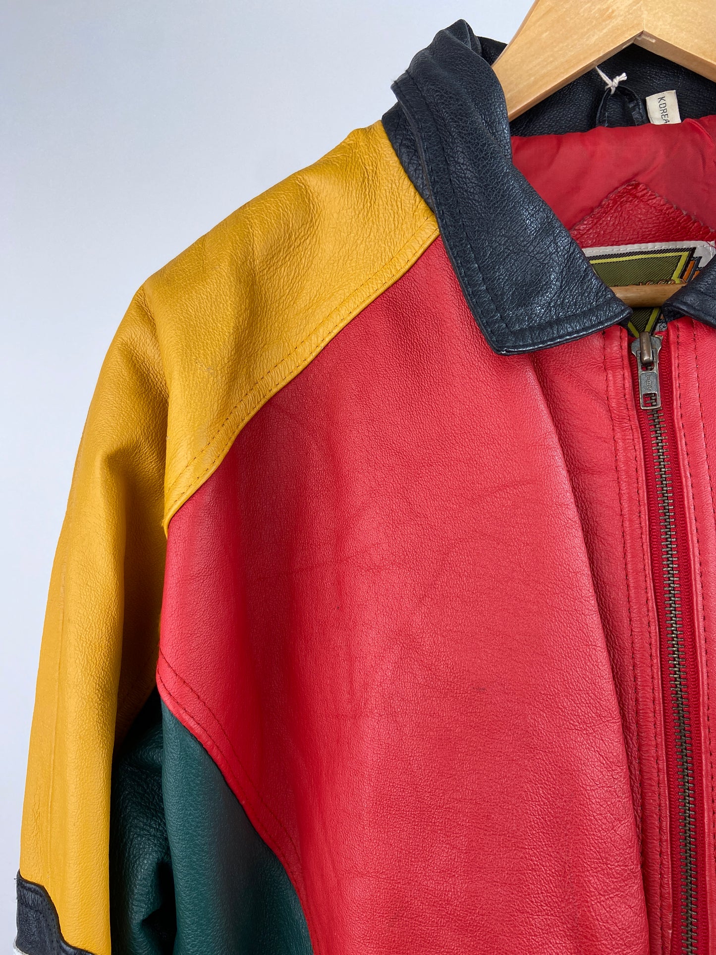 Vintage 8 Ball 90s Leather Jacket