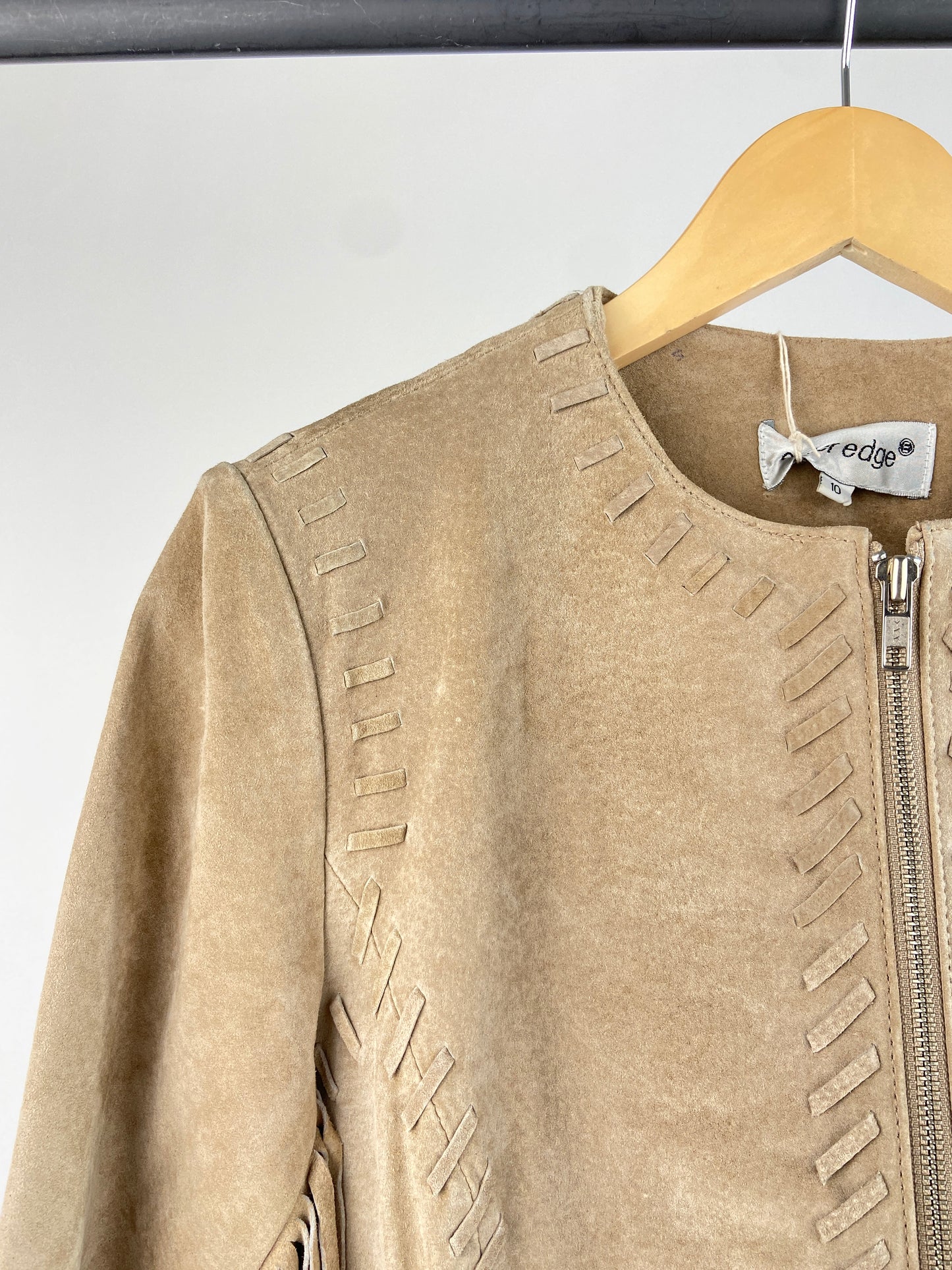 Western 70s Suede Tassel Jacket