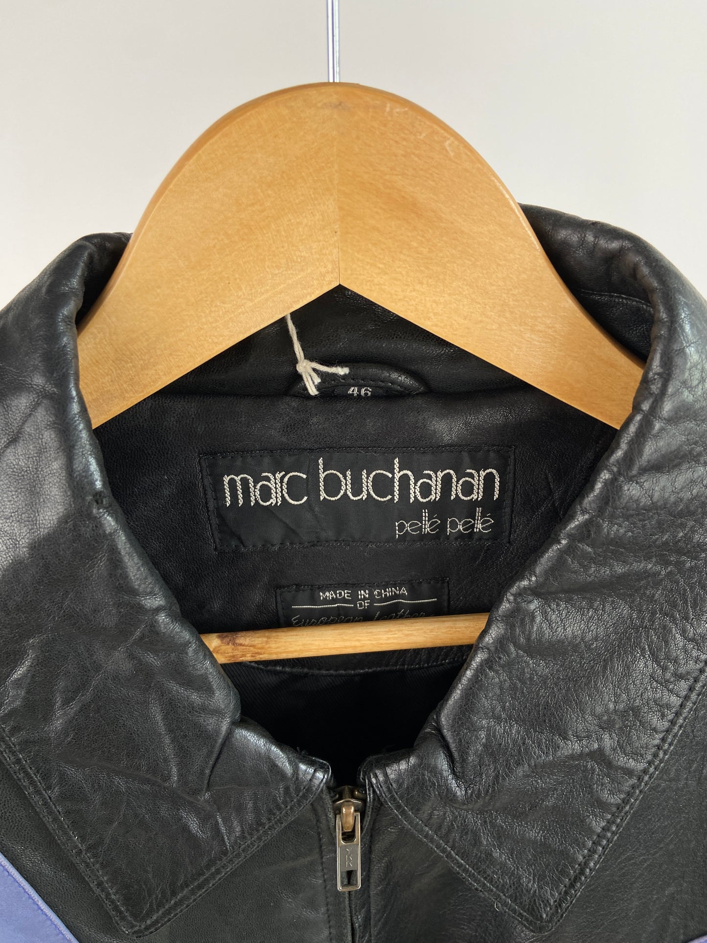 Vintage Pelle Pelle 90s Leather Bomber Jacket