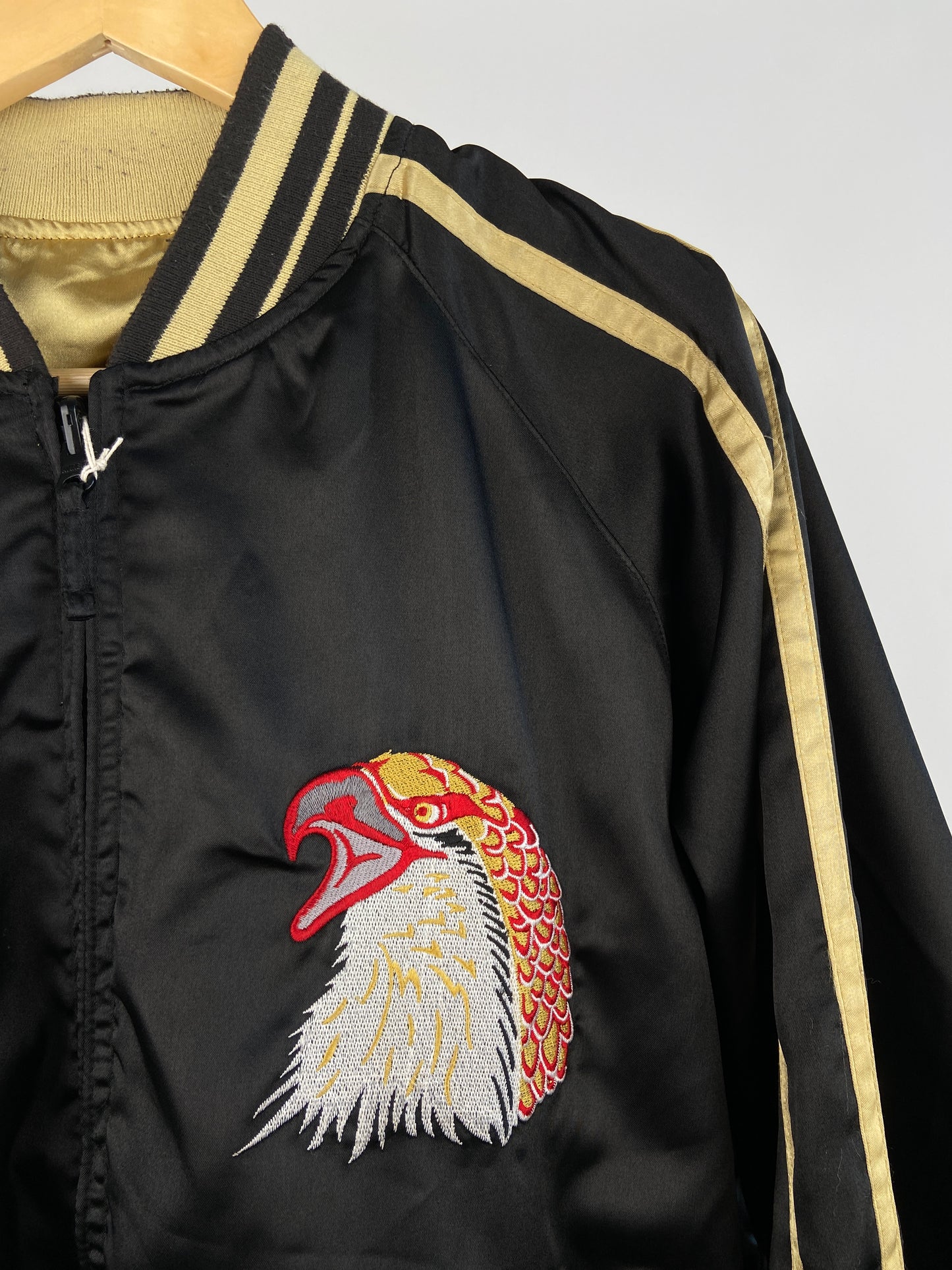 Vintage Avirex 90s Satin Bomber Jacket