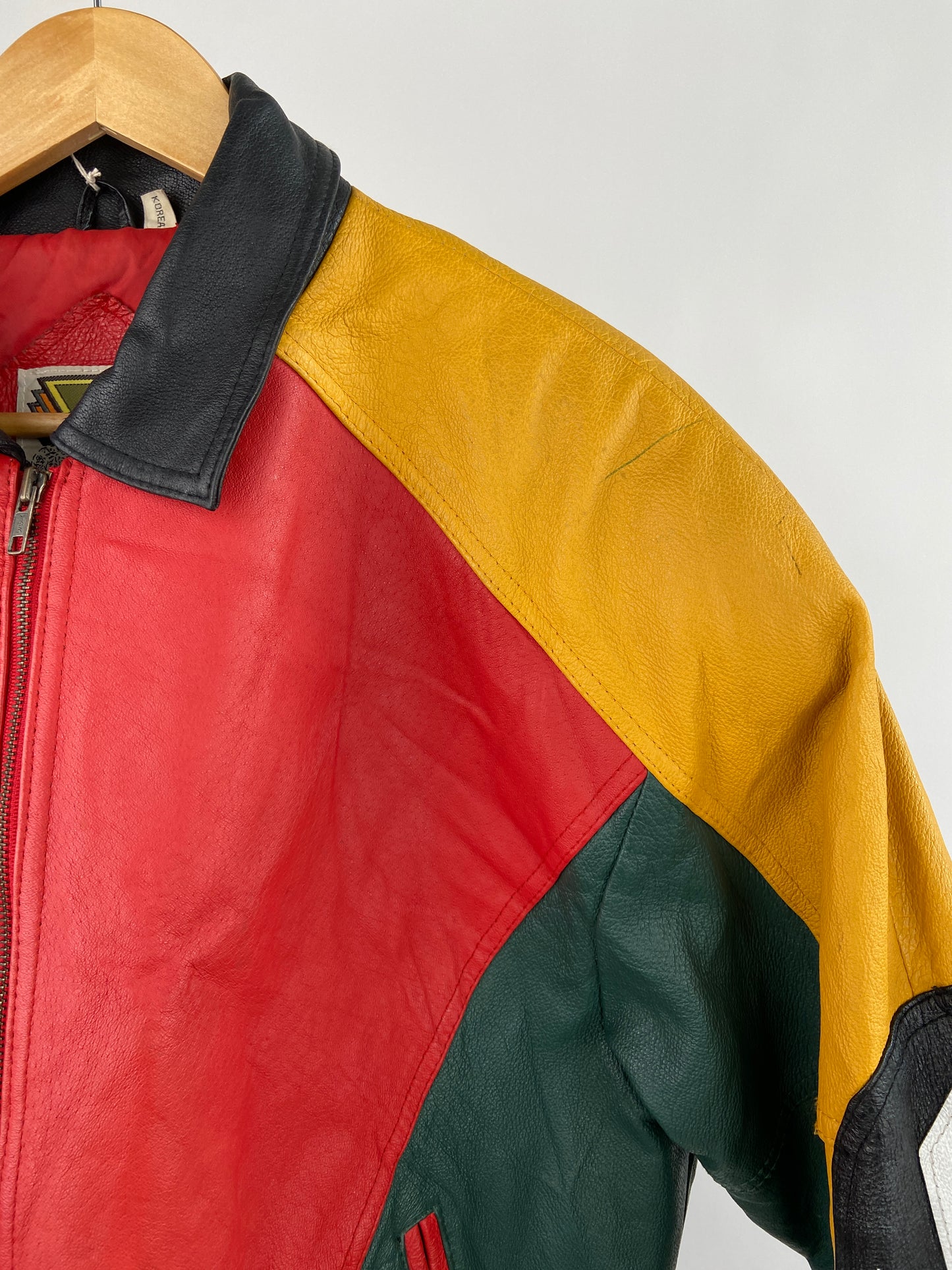 Vintage 8 Ball 90s Leather Jacket