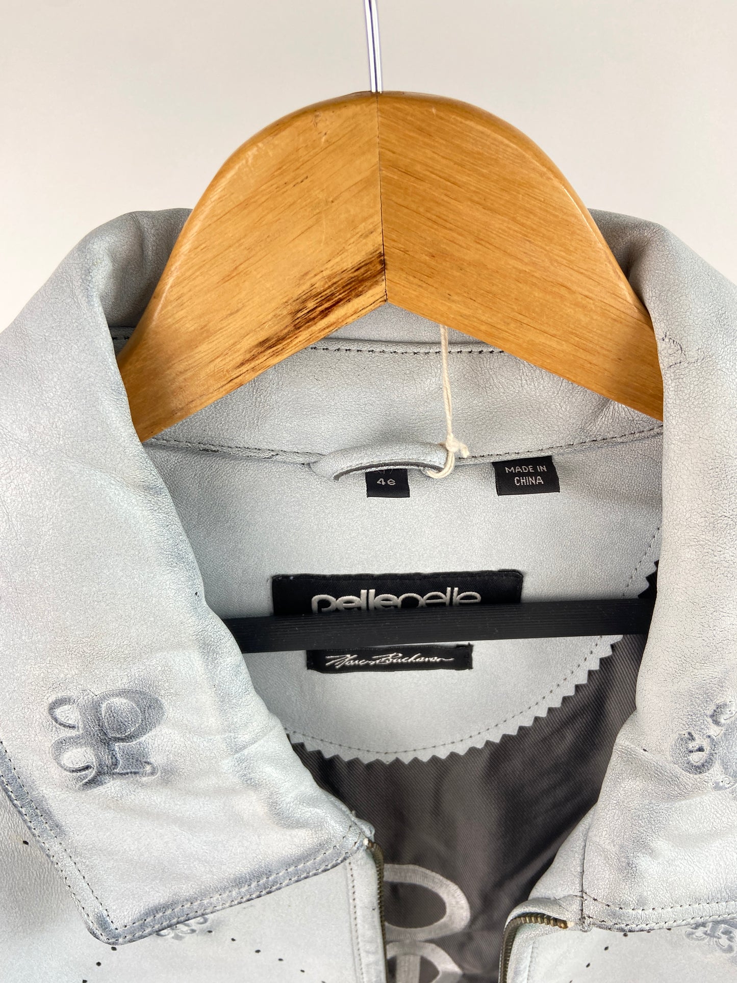 Vintage Pelle Pelle 90s Leather Bomber Jacket