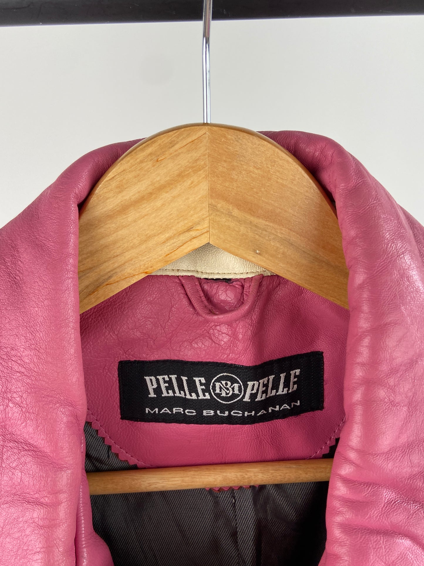 Vintage Pelle Pelle 90s Leather Bomber Jacket