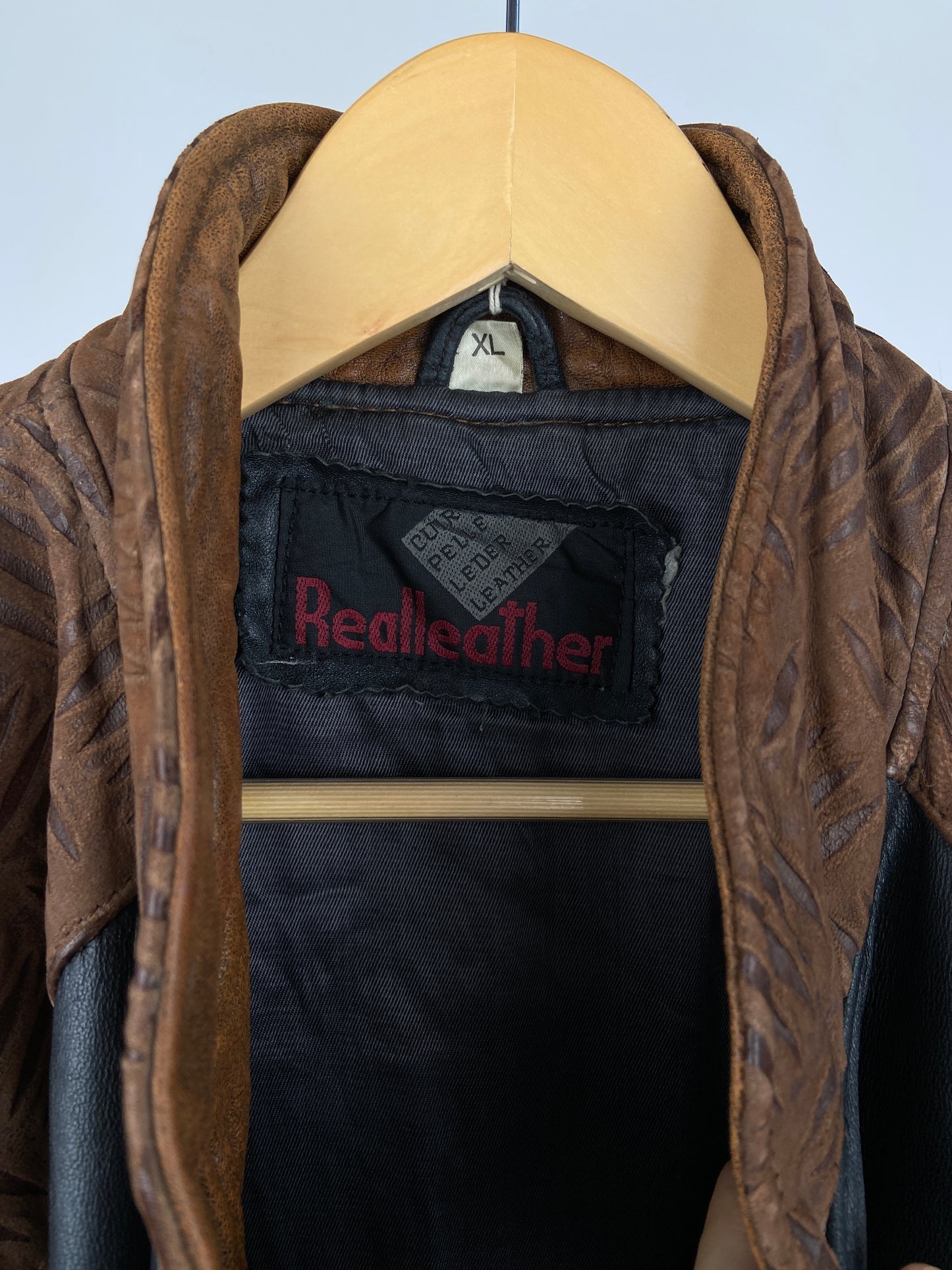 Vintage 8 Ball 90s Leather Jacket