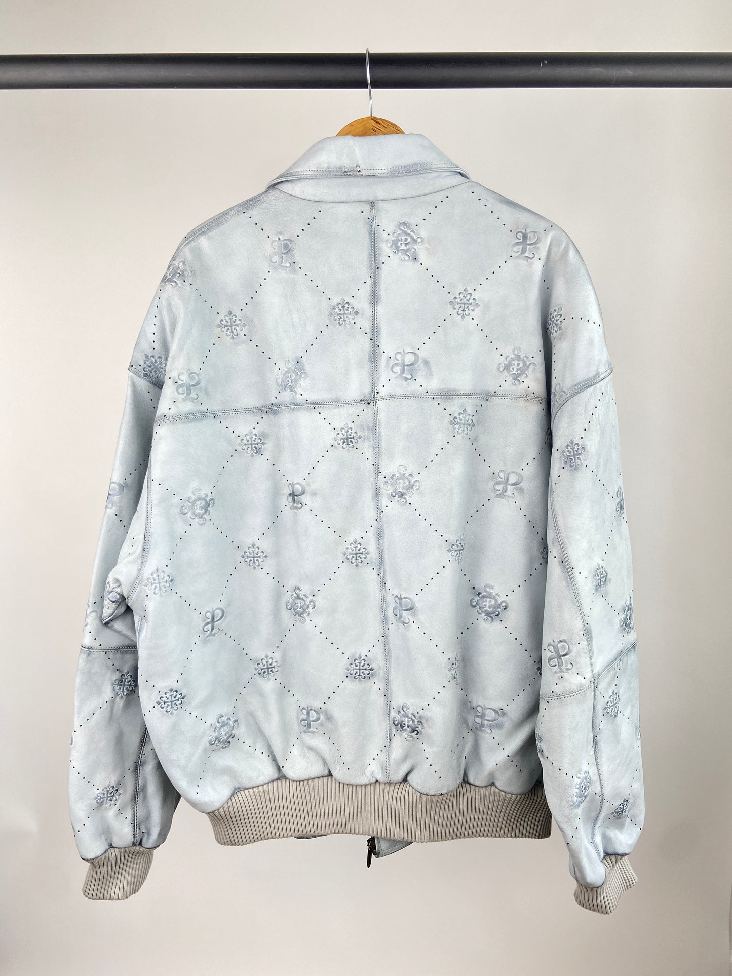 Vintage Pelle Pelle 90s Leather Bomber Jacket