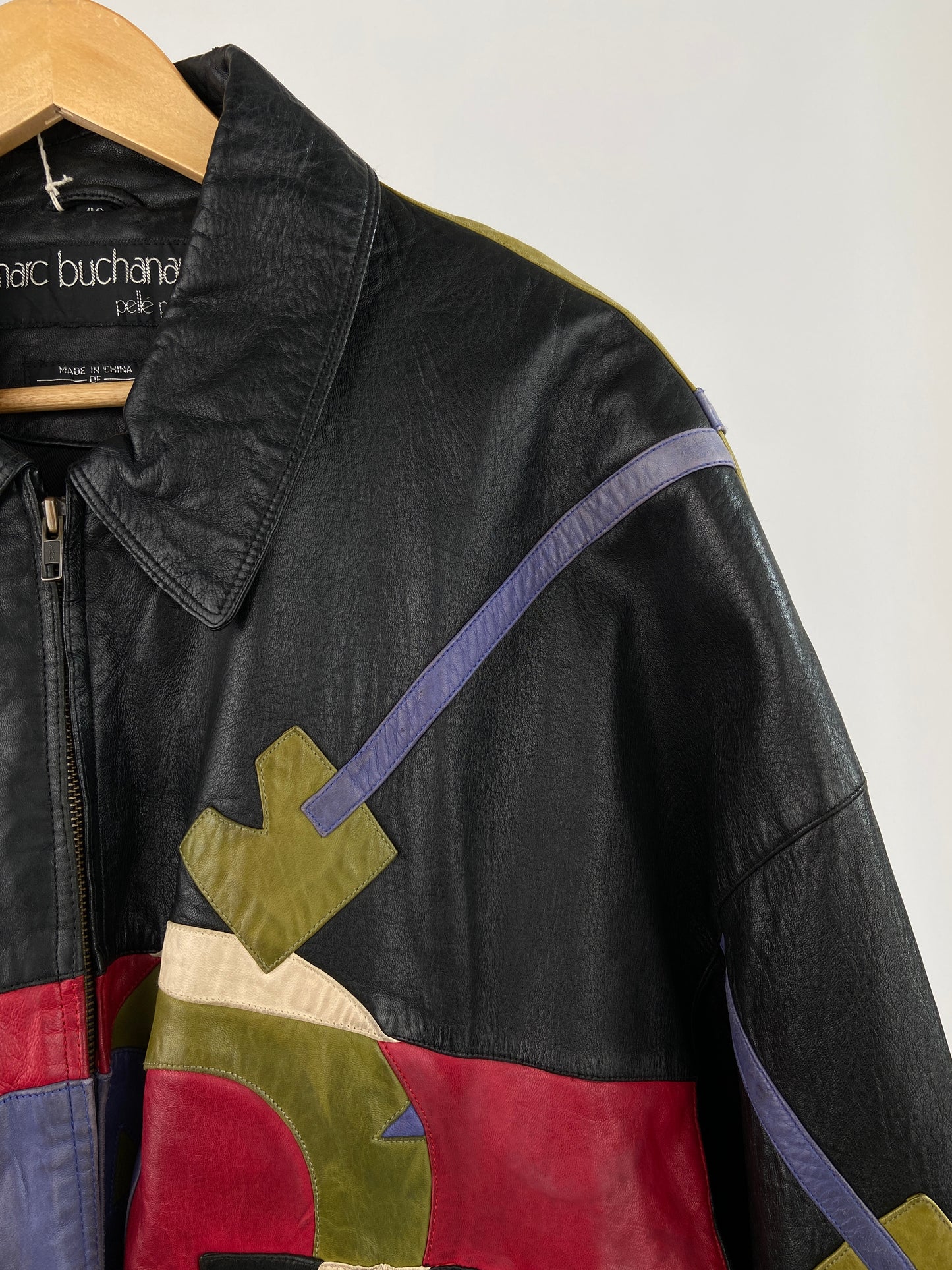 Vintage Pelle Pelle 90s Leather Bomber Jacket