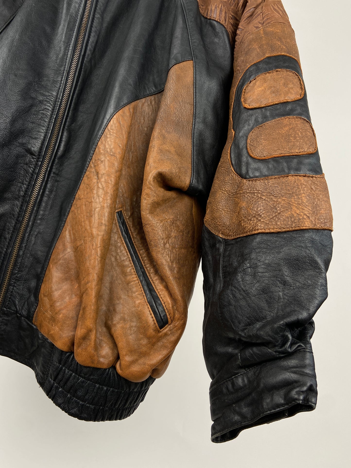 Vintage 8 Ball 90s Leather Jacket
