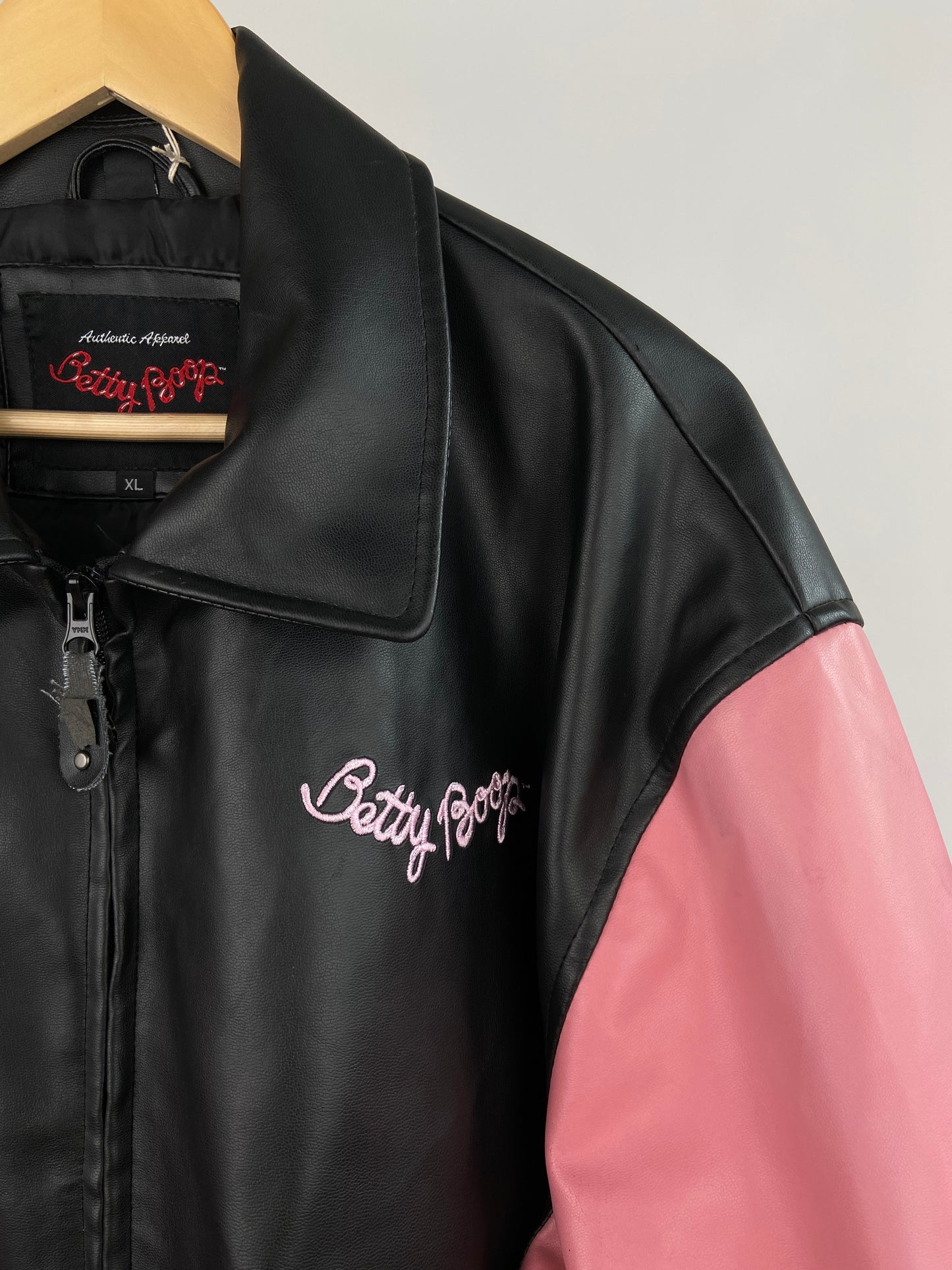 Vintage Betty Boop 90s Leather Jacket