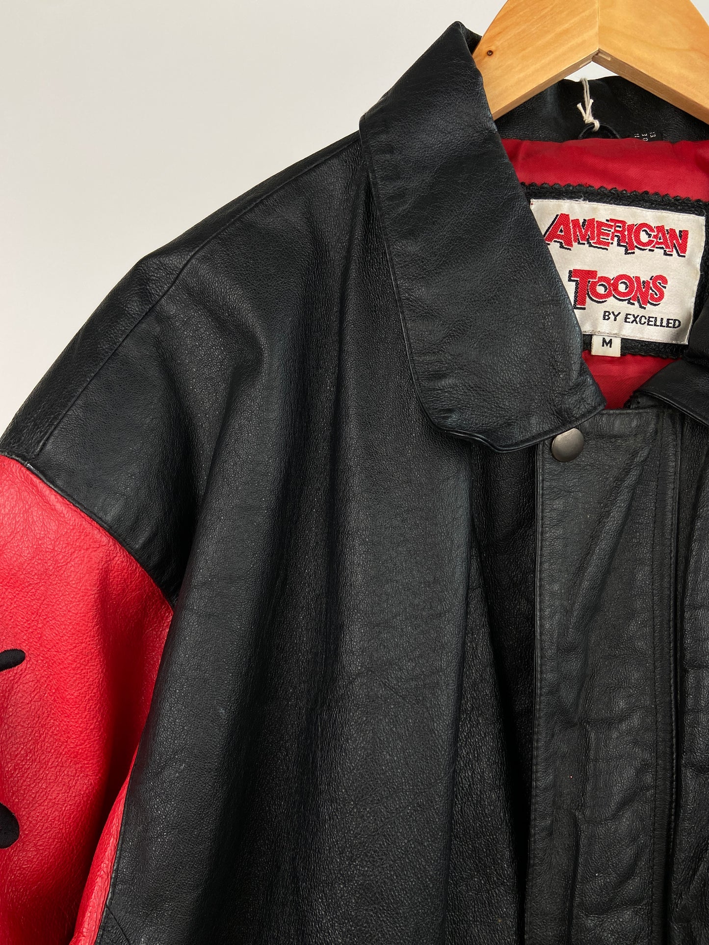 Vintage Betty Boop 90s Leather Jacket