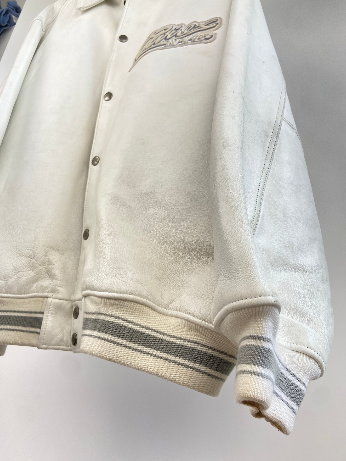 Vintage Avirex 90s Leather Bomber Jacket