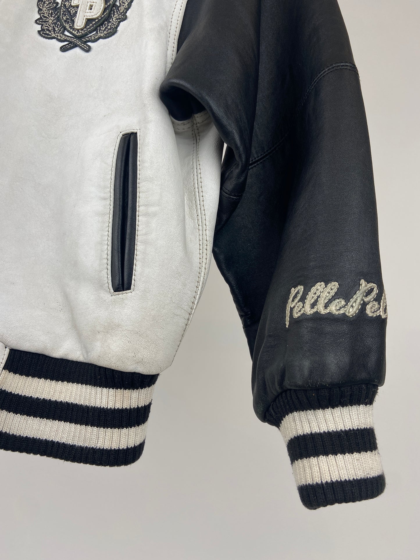 Vintage Pelle Pelle 90s Leather Bomber Jacket