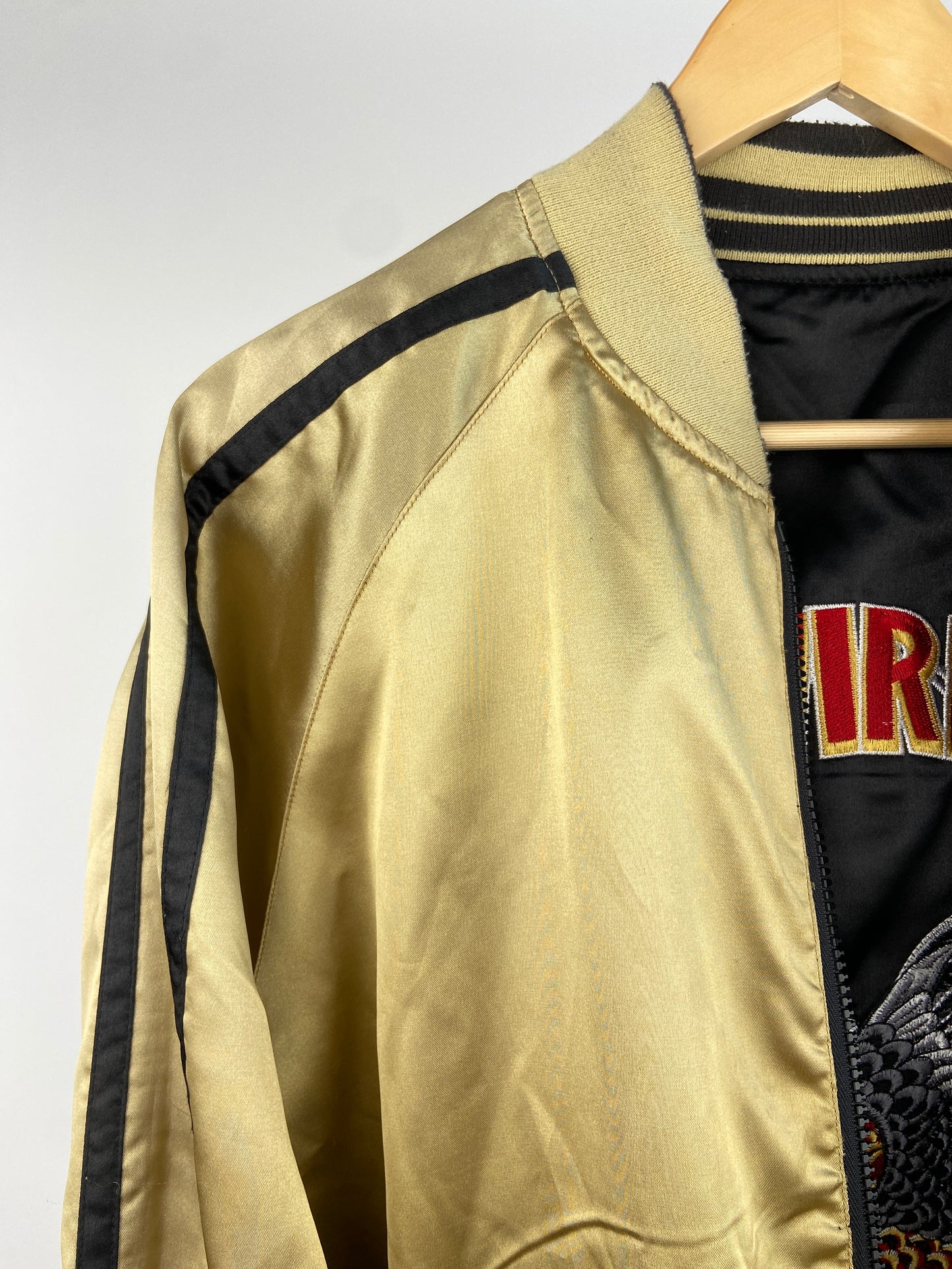 Vintage Avirex 90s Satin Bomber Jacket