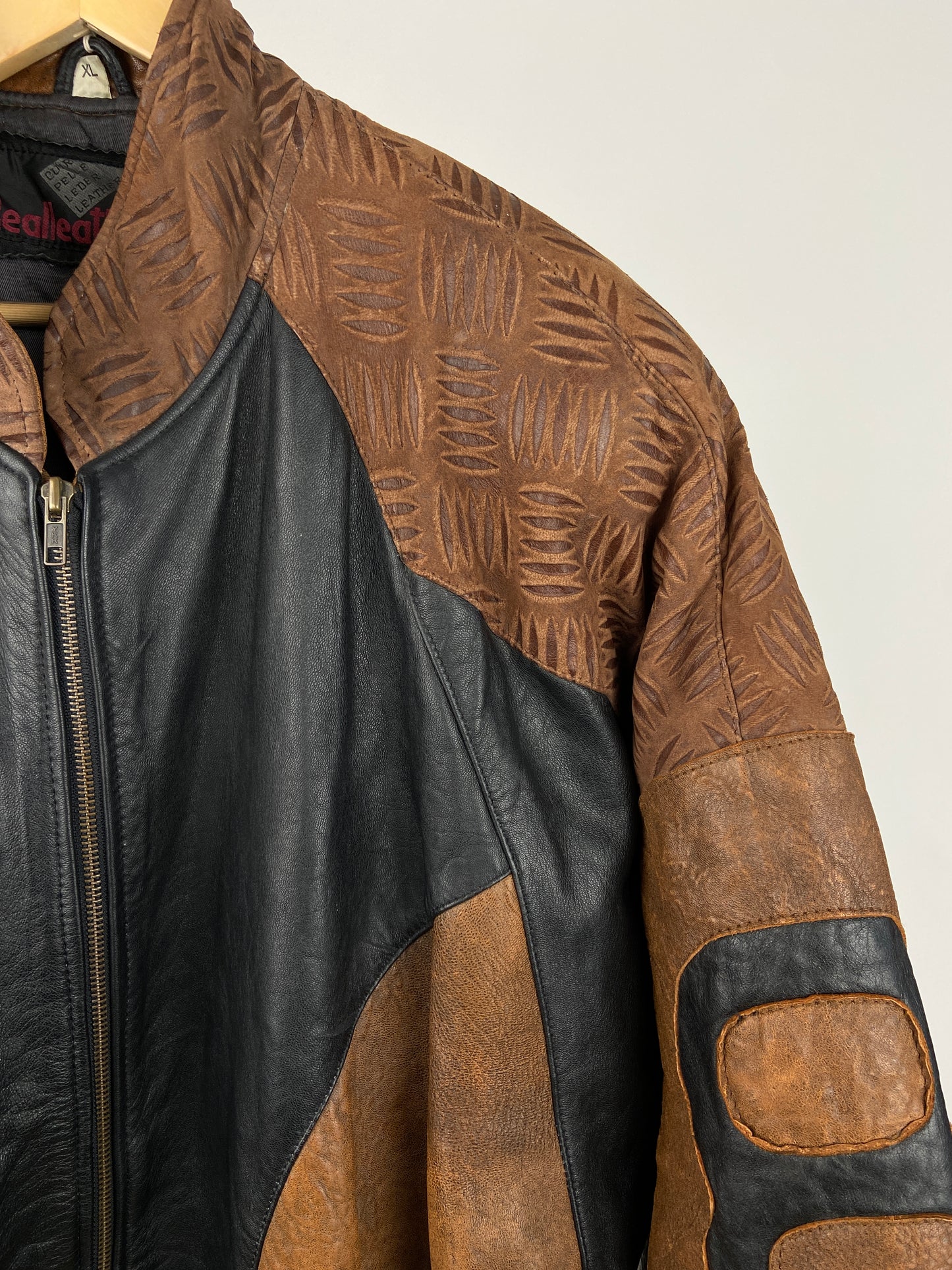 Vintage 8 Ball 90s Leather Jacket