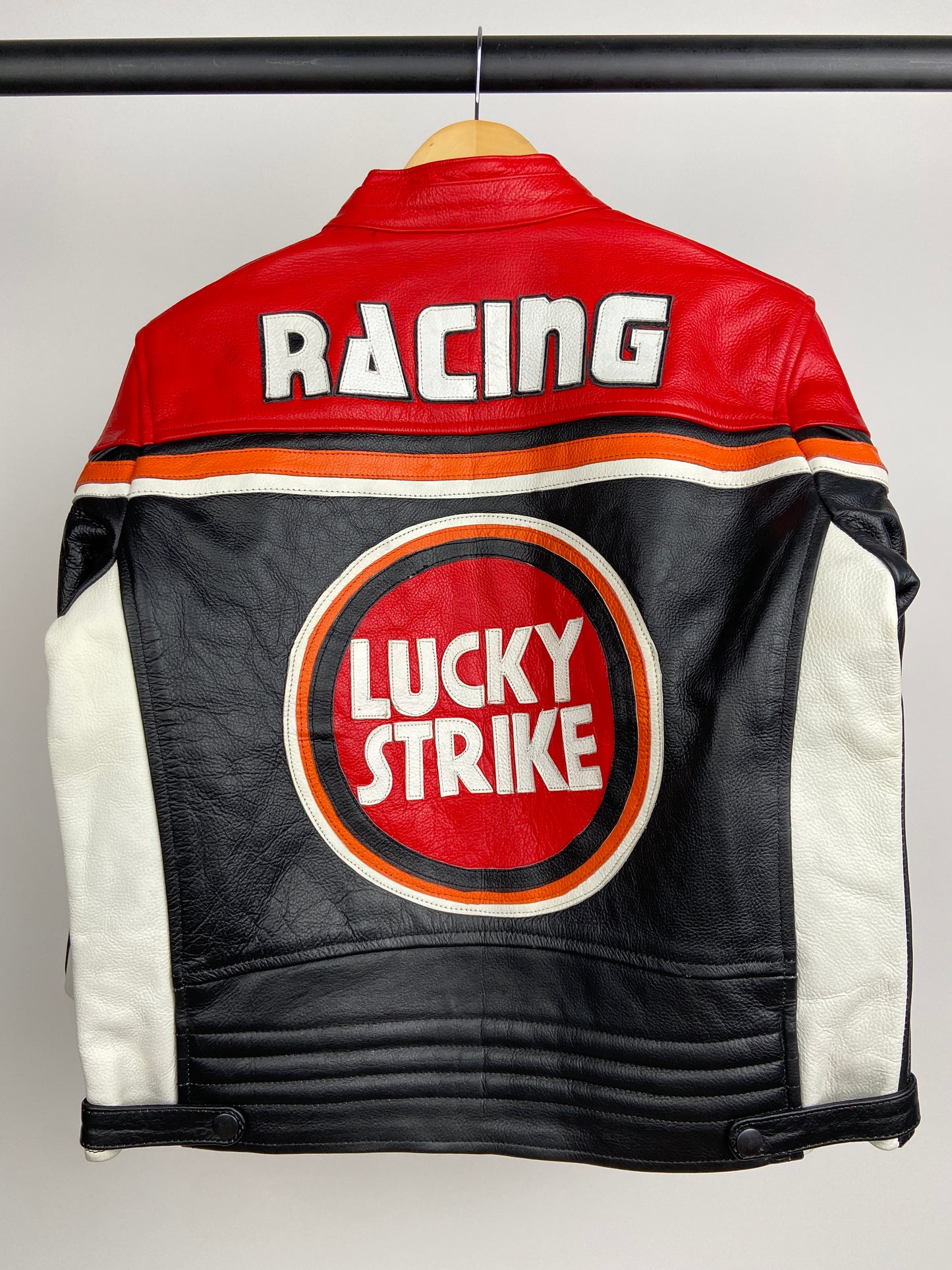Lucky Strike Leather Motorbike Jacket