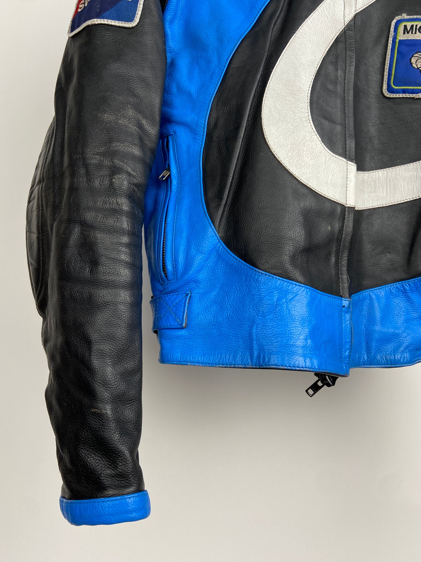 Suzuki 90s Leather Motorbike Jacket