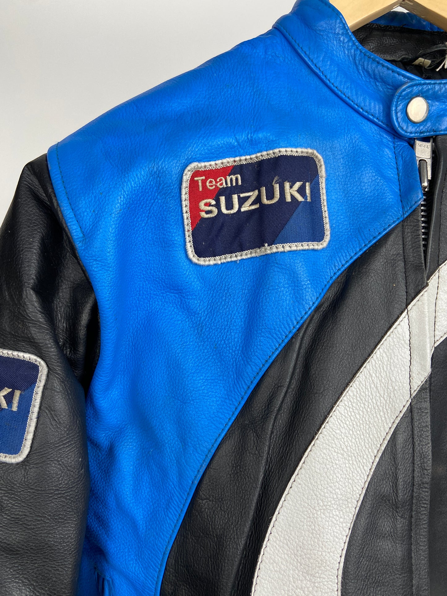 Suzuki 90s Leather Motorbike Jacket
