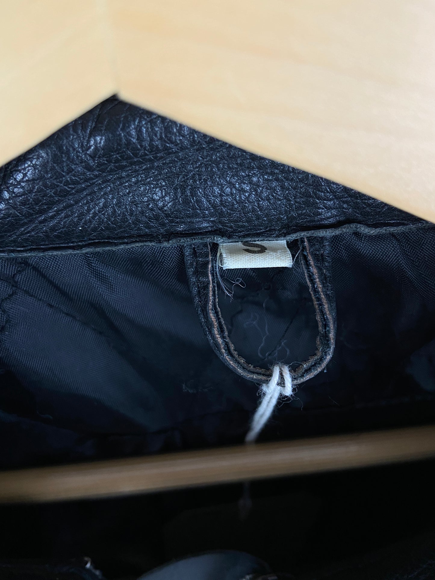 Suzuki 90s Leather Motorbike Jacket
