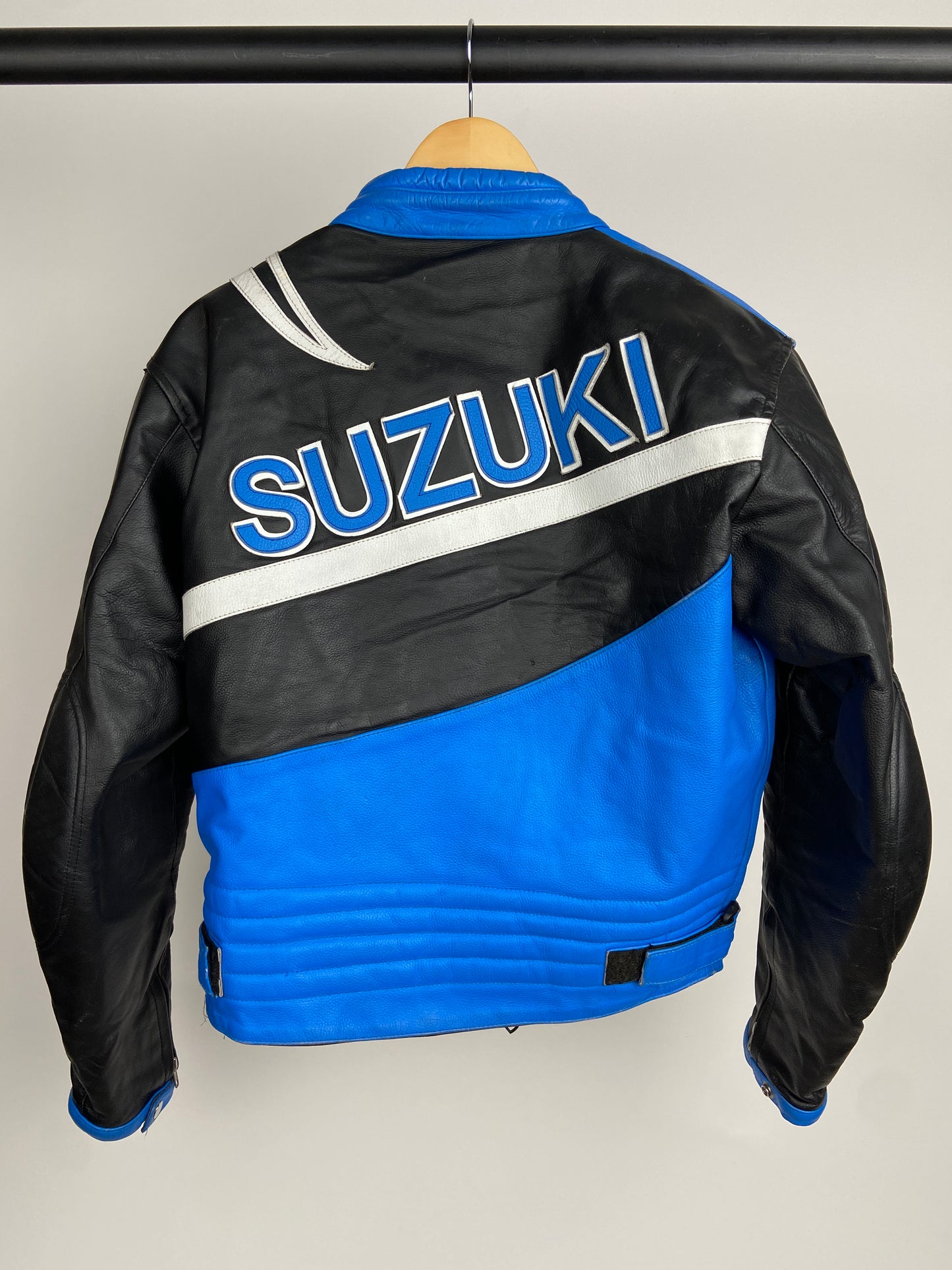 Suzuki 90s Leather Motorbike Jacket
