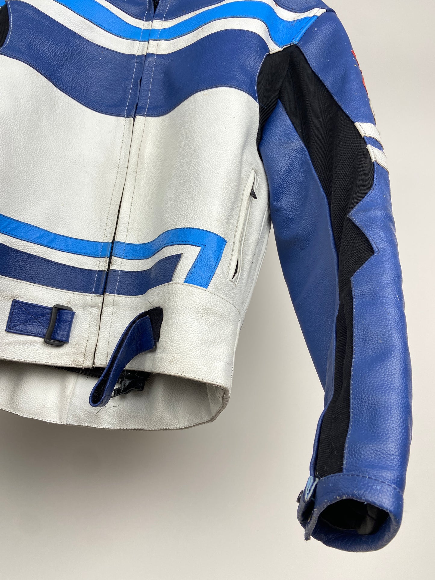 Suzuki R GSX 90s Leather Motorbike Jacket