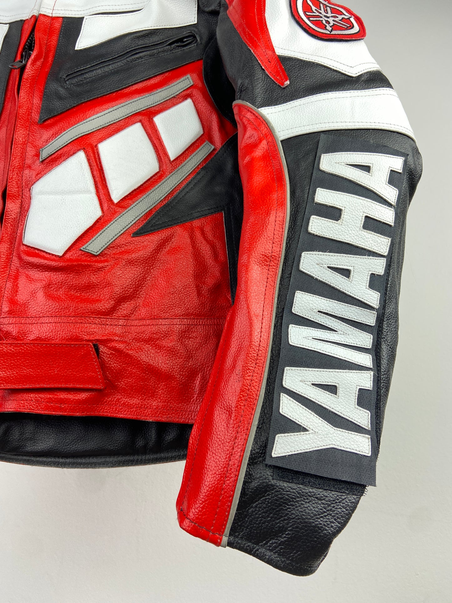 Yamaha 90s Leather Motorbike Jacket