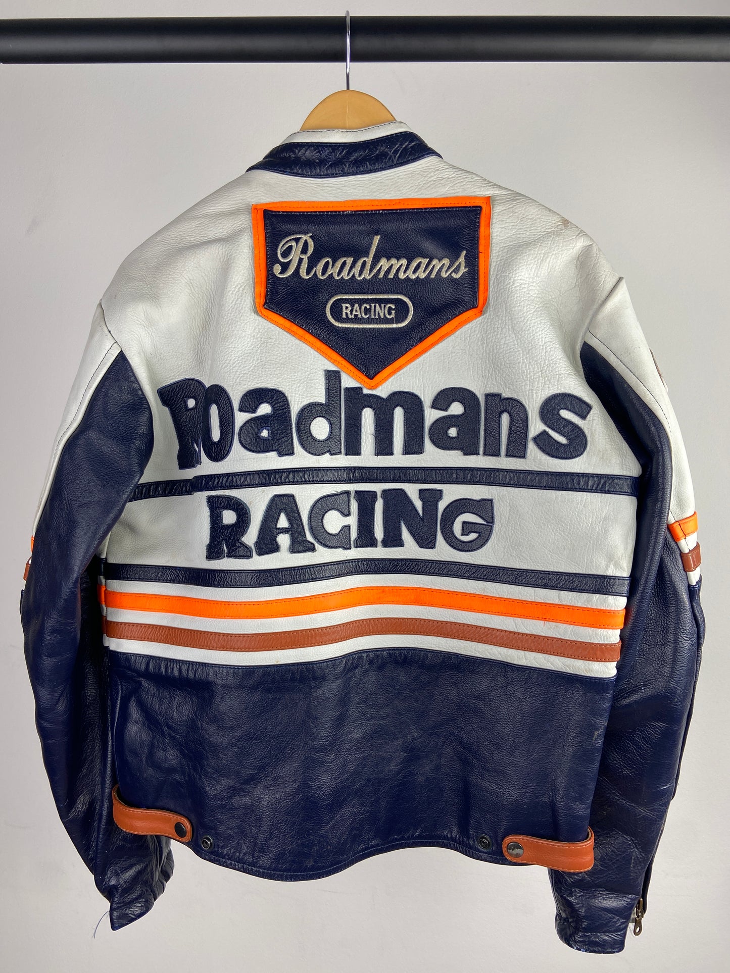 Roadmans 90s Leather Motorbike Jacket