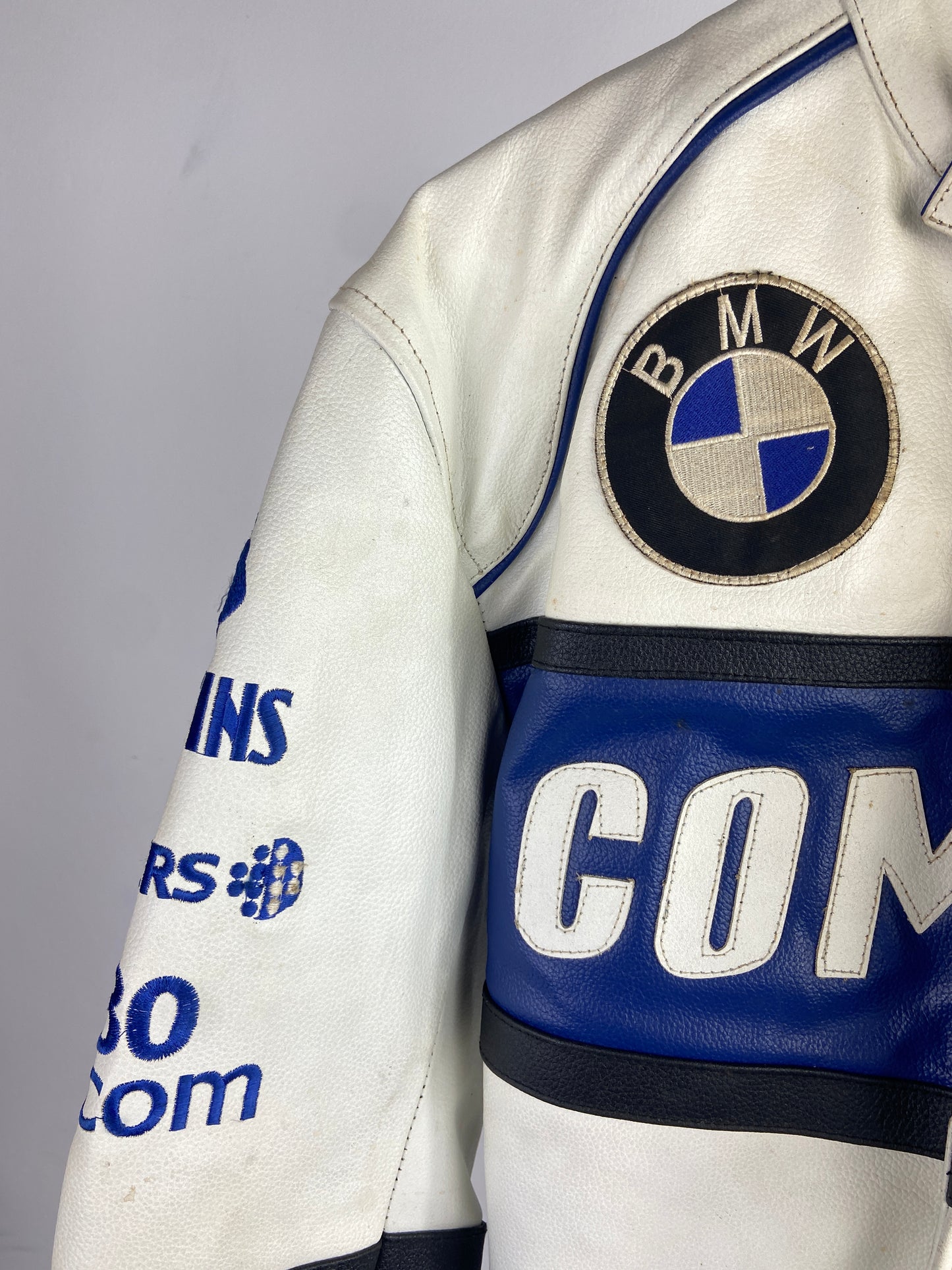 BMW 90s Leather Motorbike Jacket