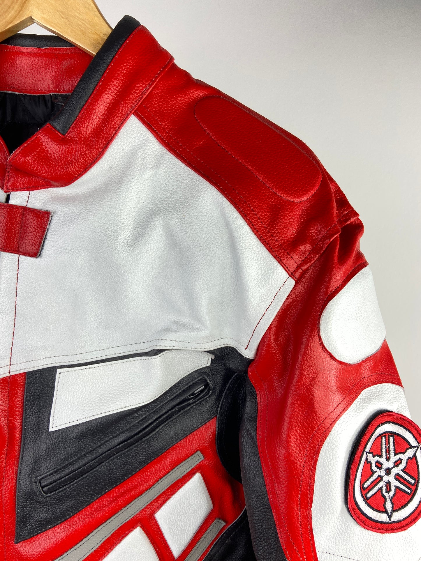 Yamaha 90s Leather Motorbike Jacket