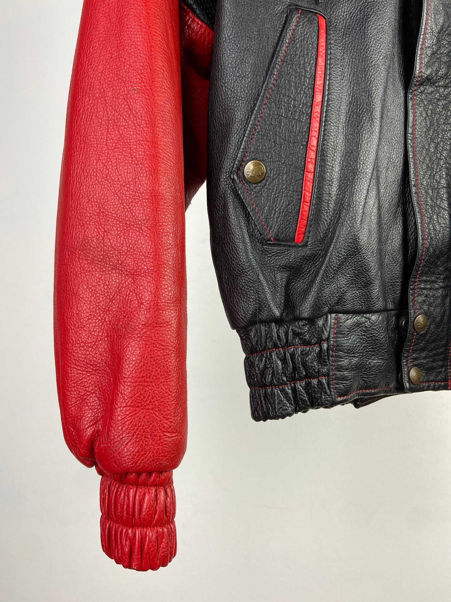 Furygan 90s Leather Motorbike Jacket
