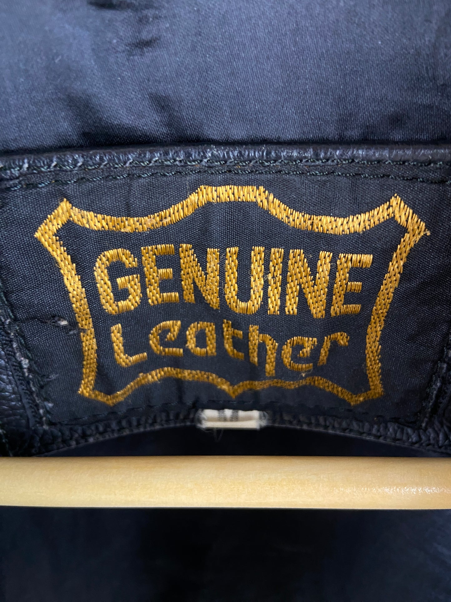 West American Blend 90s Leather Motorbike Jacket