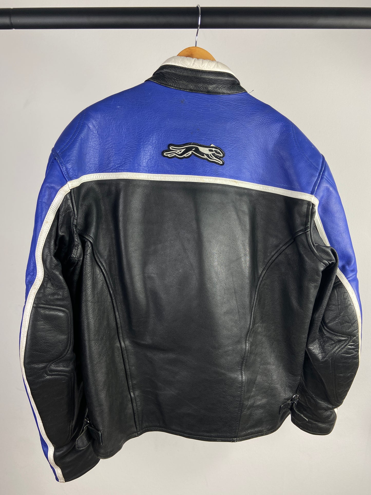 Hunter 90s Leather Motorbike Jacket