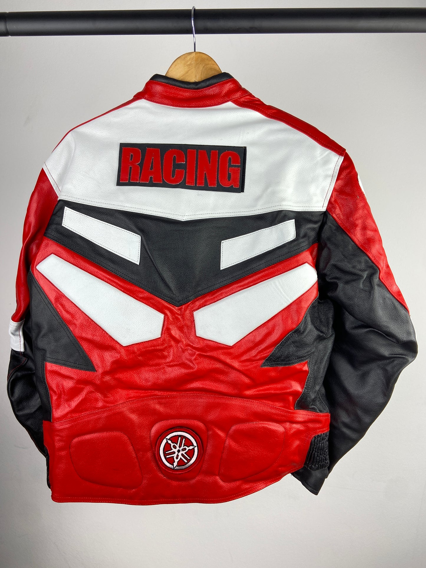 Yamaha 90s Leather Motorbike Jacket