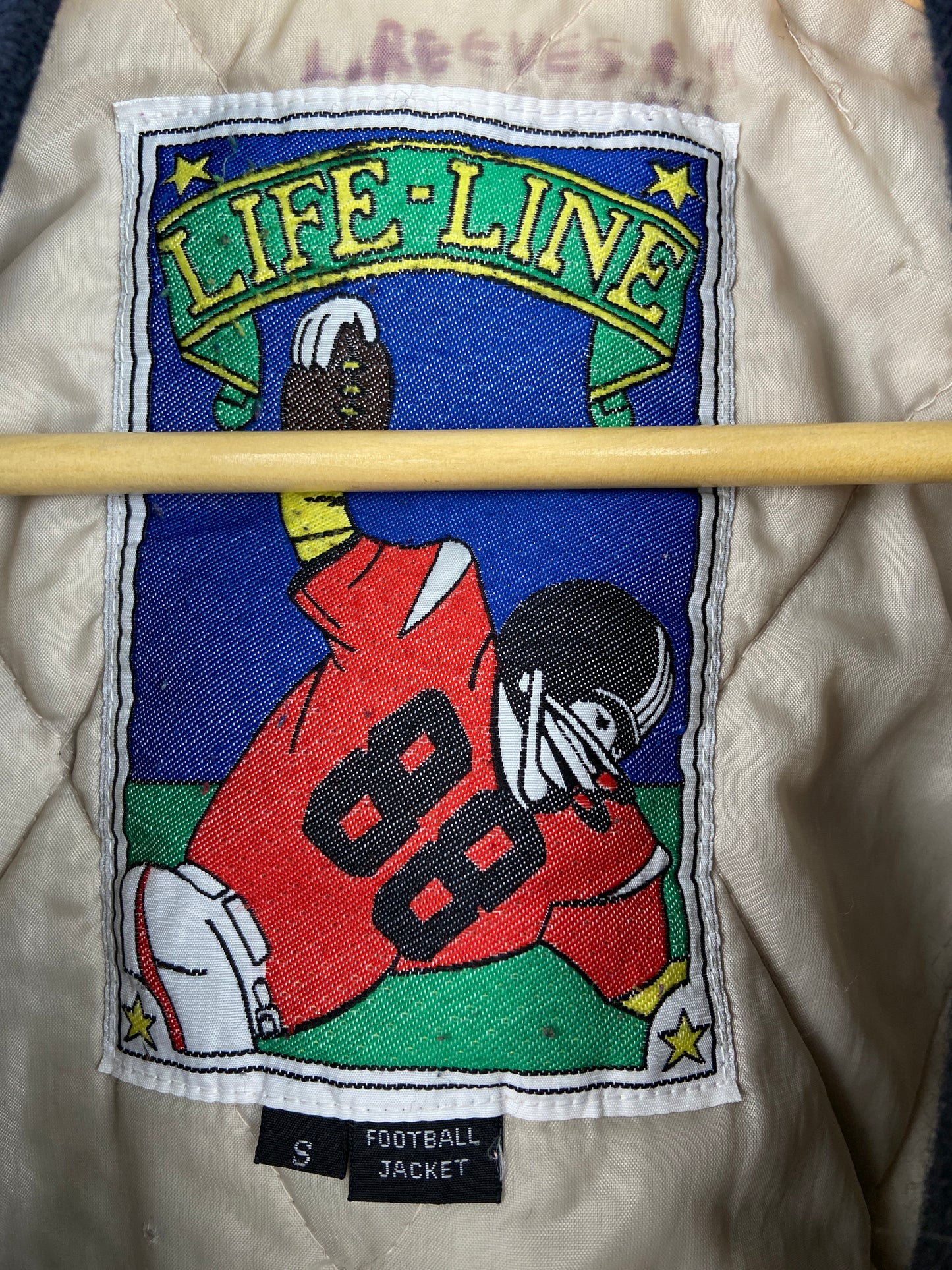 The Dallas Drillers NFL 90s Leather Bomber Jacket