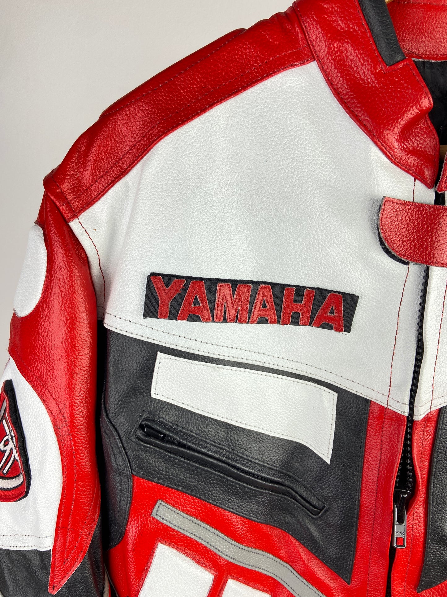 Yamaha 90s Leather Motorbike Jacket