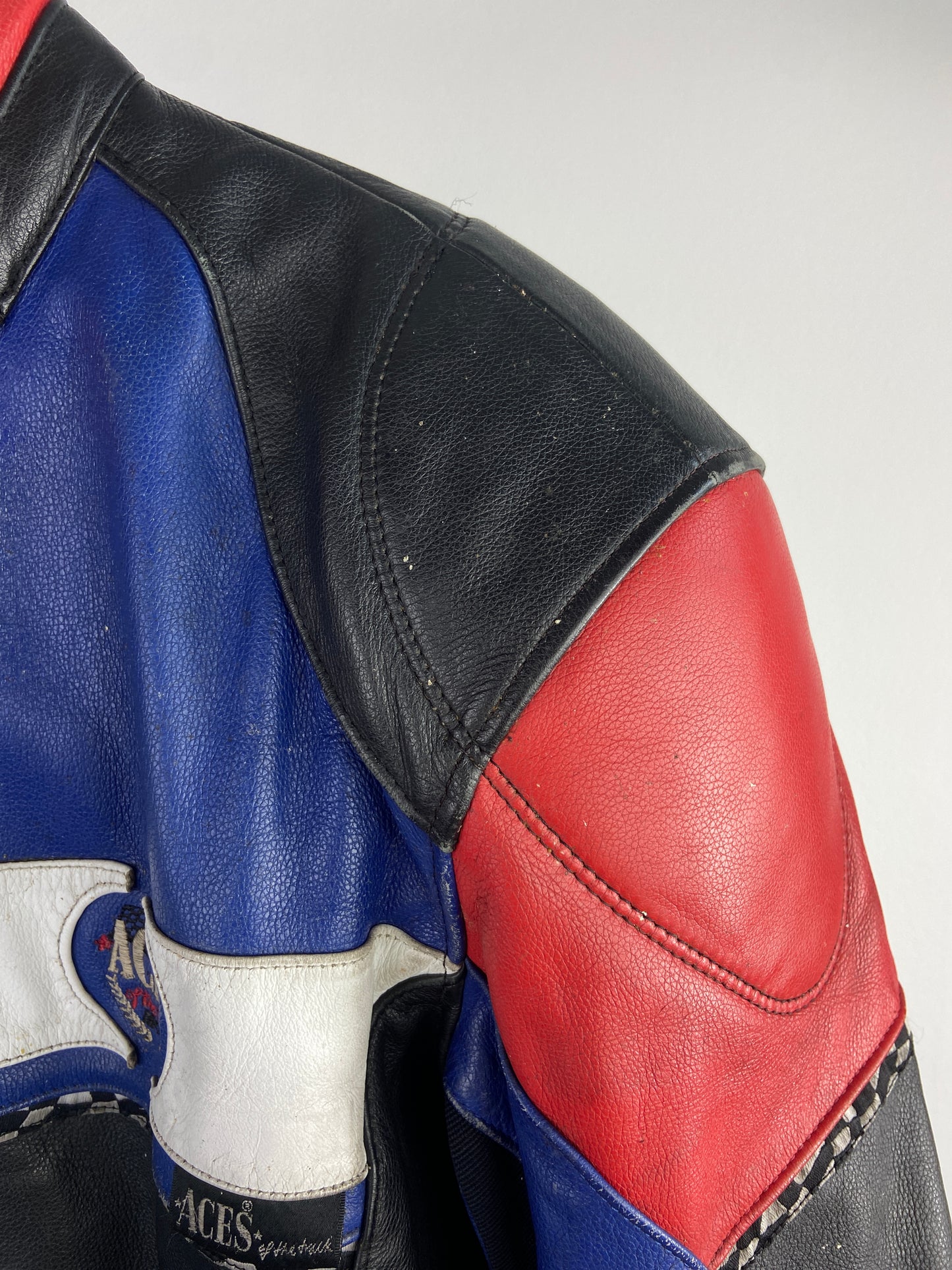 ACES 90s Leather Motorbike Jacket