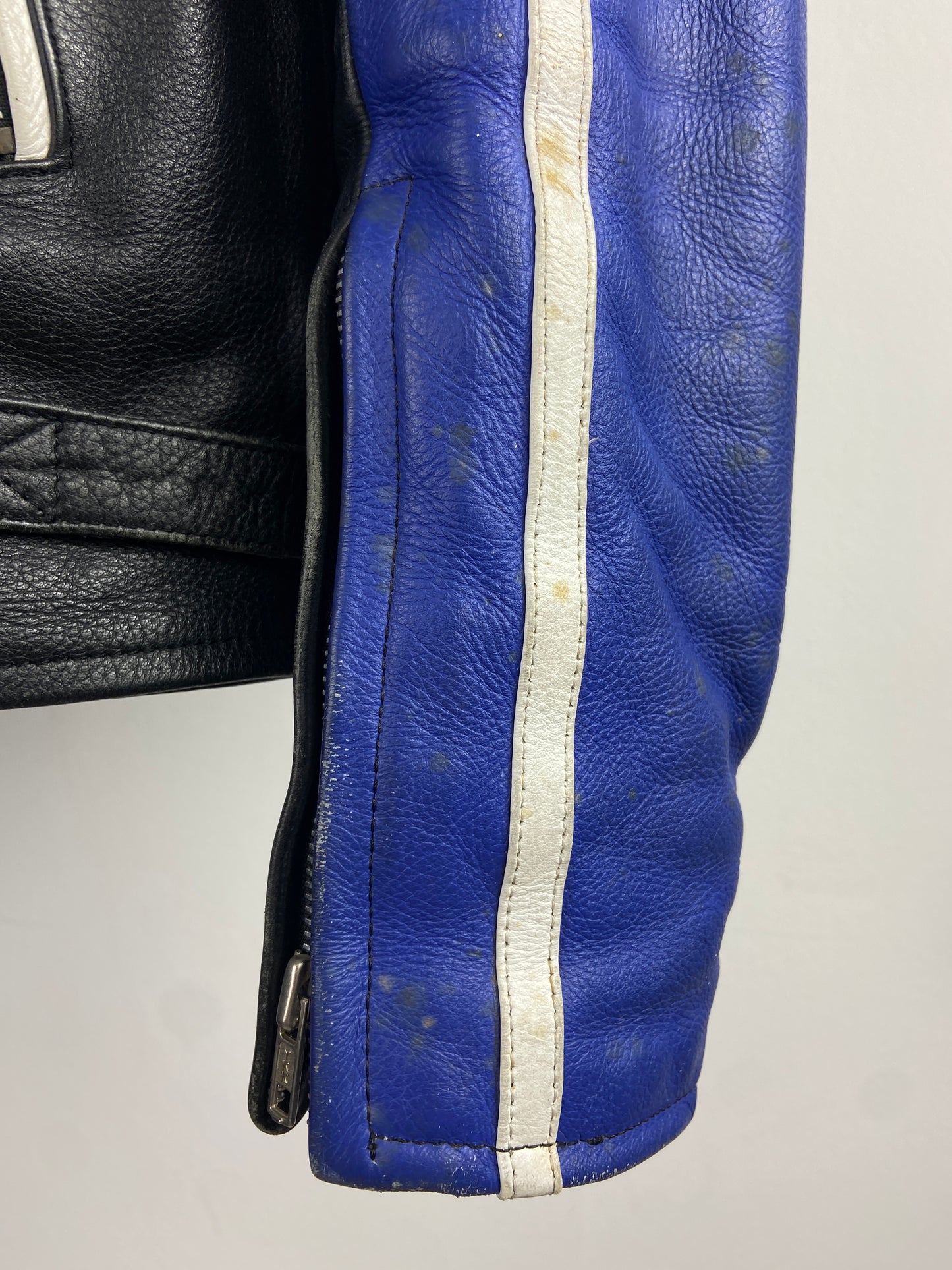 Hunter 90s Leather Motorbike Jacket