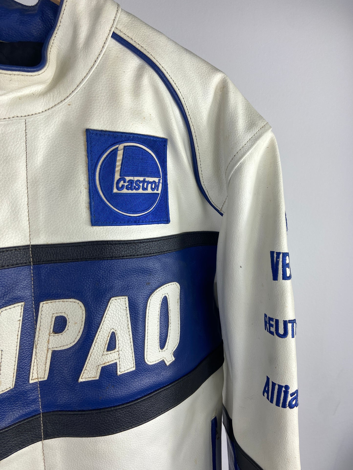 BMW 90s Leather Motorbike Jacket