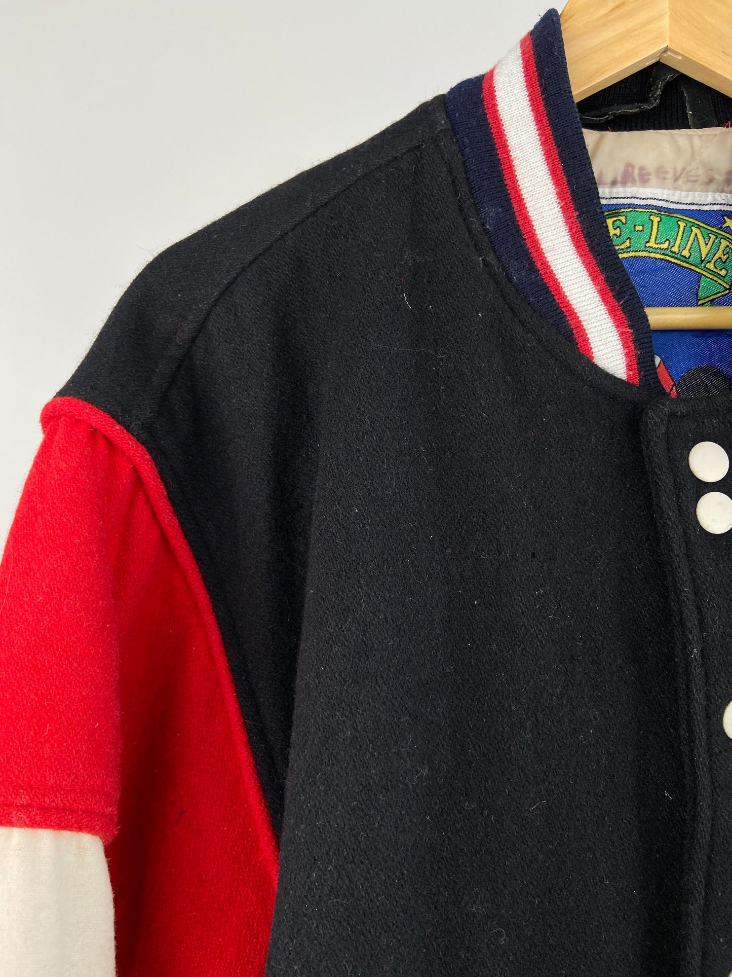 The Dallas Drillers NFL 90s Leather Bomber Jacket