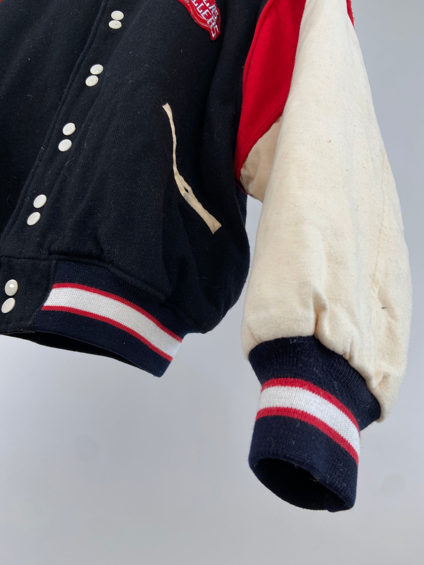 The Dallas Drillers NFL 90s Leather Bomber Jacket